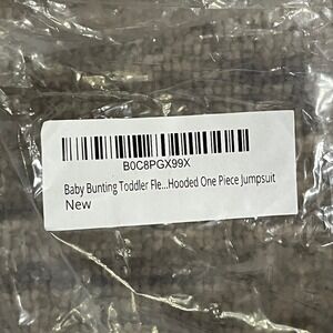 New Marvel Spiderman‎ Hooded Fleece Jumpsuit Costume 6-12 Months